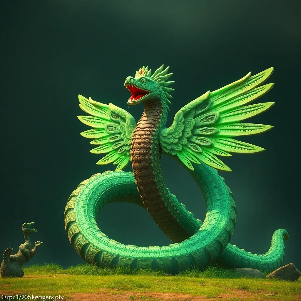 Quetzalcoatl The Feathered Serpent God Of Wisdom Aztec Mythology