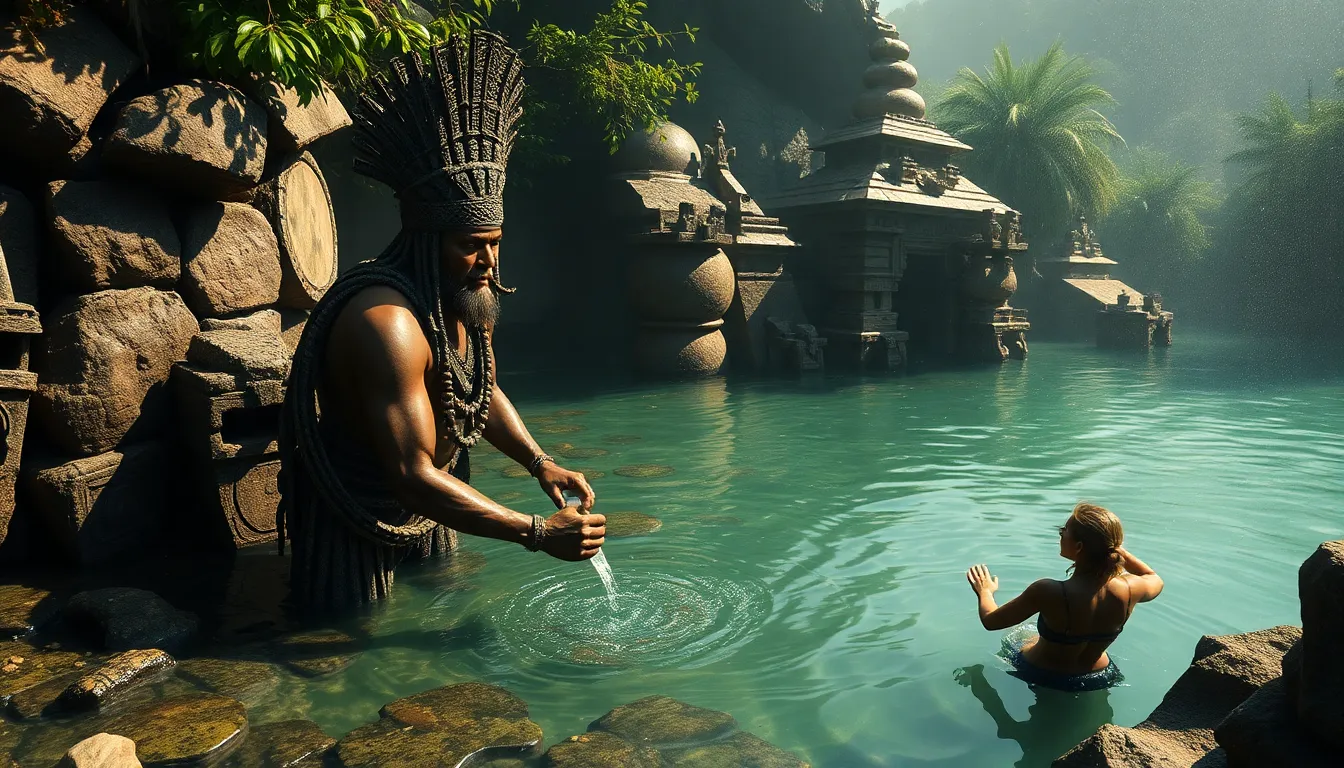The Ritual of the Sacred Water: Purification Practices - Aztec Mythology