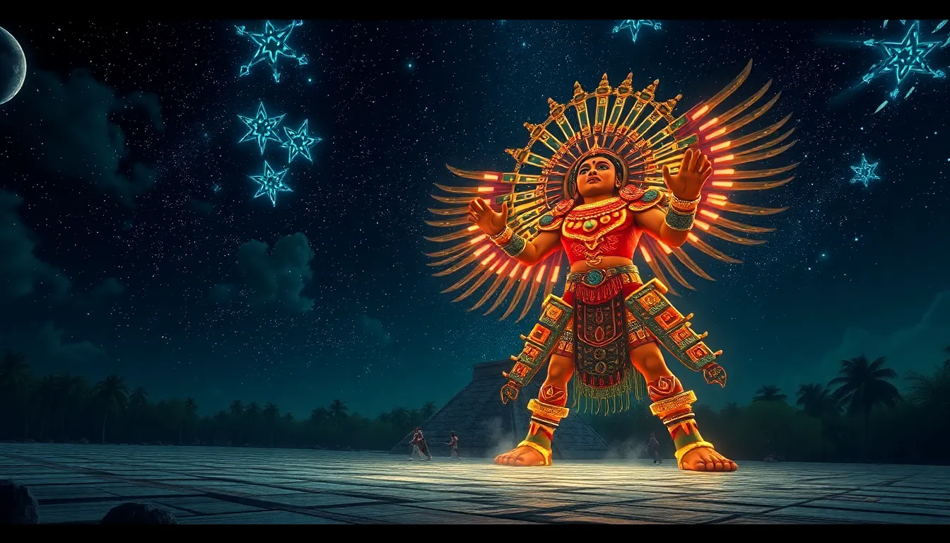 The Tale of the Aztec God of the Stars: Tlaloc's Celestial Dance ...